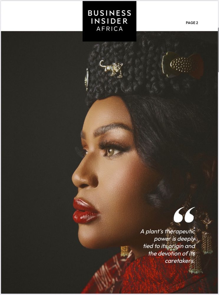 Business Insider Africa page 2 with a pull quote